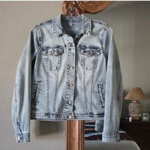 Seven7 Light Blue Denim Jacket NEW